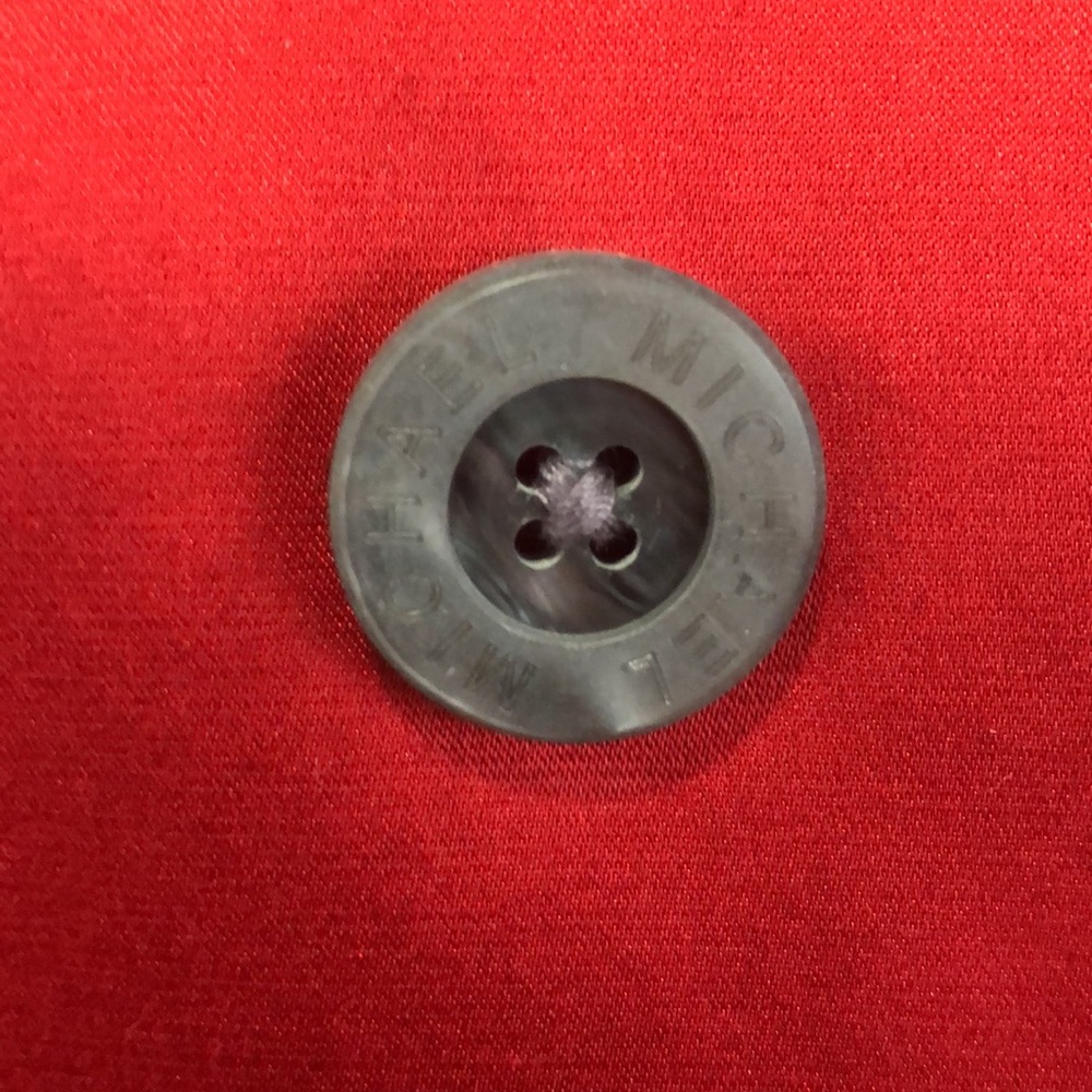 Michael Kors red double breasted trench coat M ❤️ - Picture 4 of 8